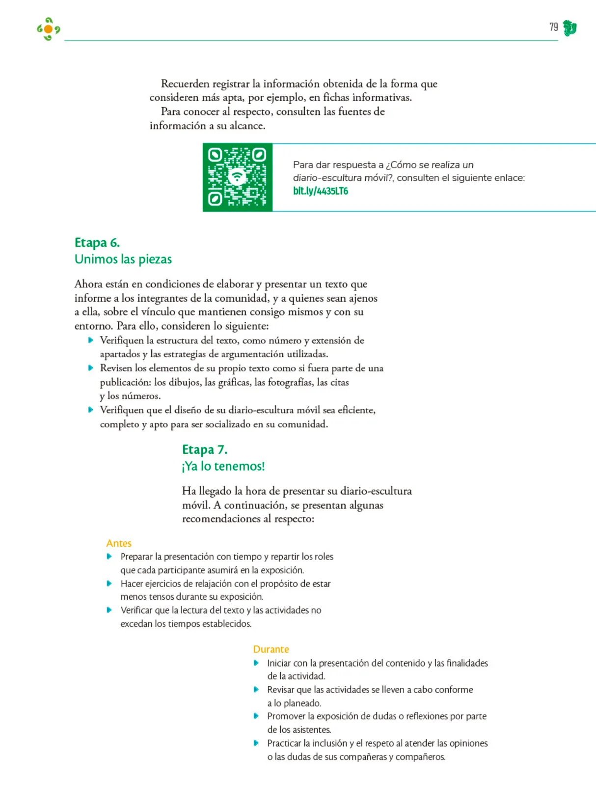 Página 80 de Colección Sk´asolil. Nuestro libro de Proyectos. Tomo II. Libro de Educación Telesecundaria Grado 2° Ciclo Escolar 2025 - 2026