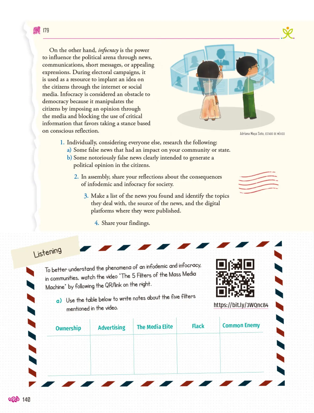 Página 141 de Uérakua anapu uantakua. Projects and Readings.  Libro de Educación Secundaria Grado 3°  Ciclo Escolar 2025 - 2026