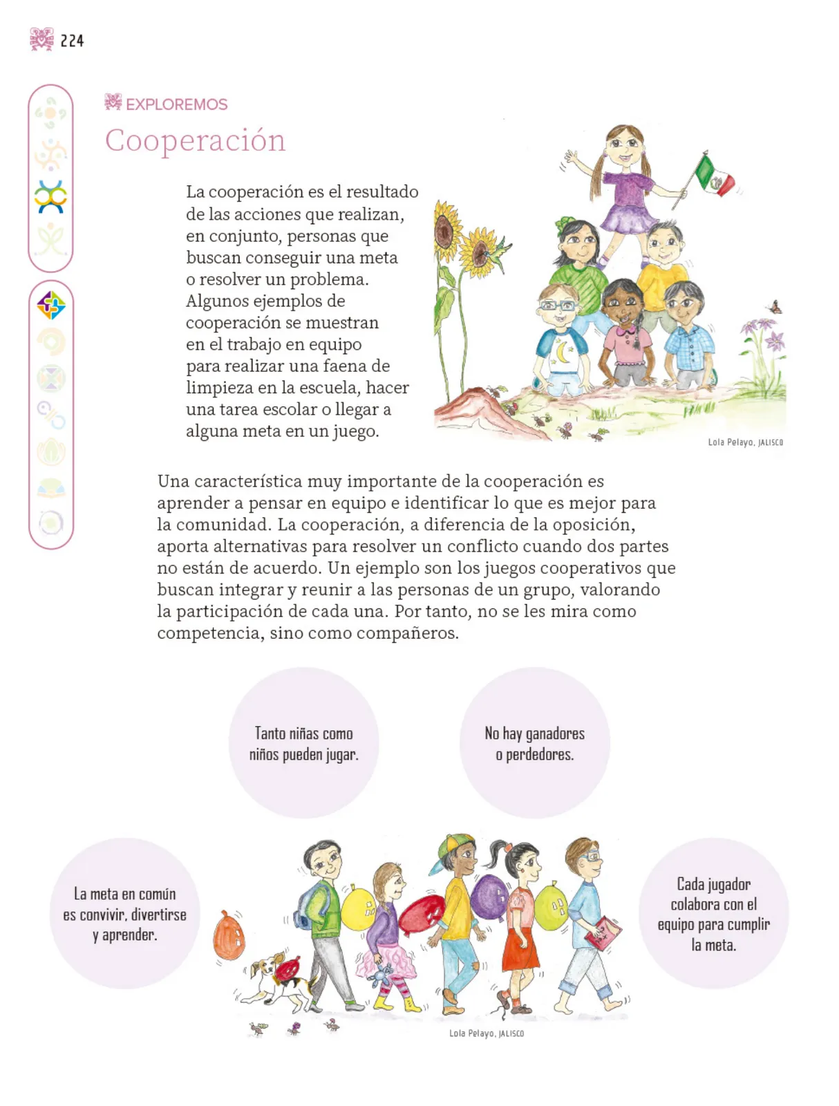 Miniatura página 225 de Nuestros saberes: Libro para alumnos, maestros y familia.   Libro de Educación Primaria Grado 4°  Ciclo Escolar 2025 - 2026