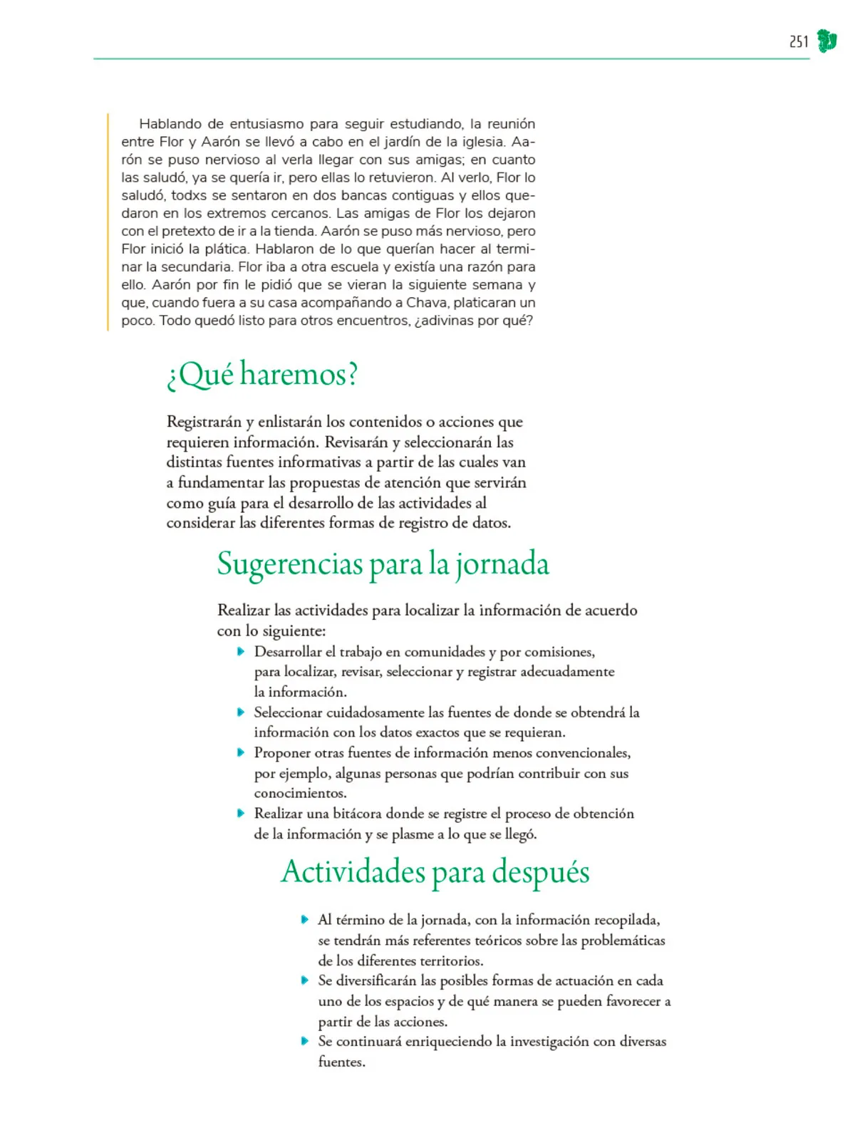 Página 252 de Colección Sk´asolil. Nuestro libro de Proyectos. Tomo II. Libro de Educación Telesecundaria Grado 2° Ciclo Escolar 2025 - 2026