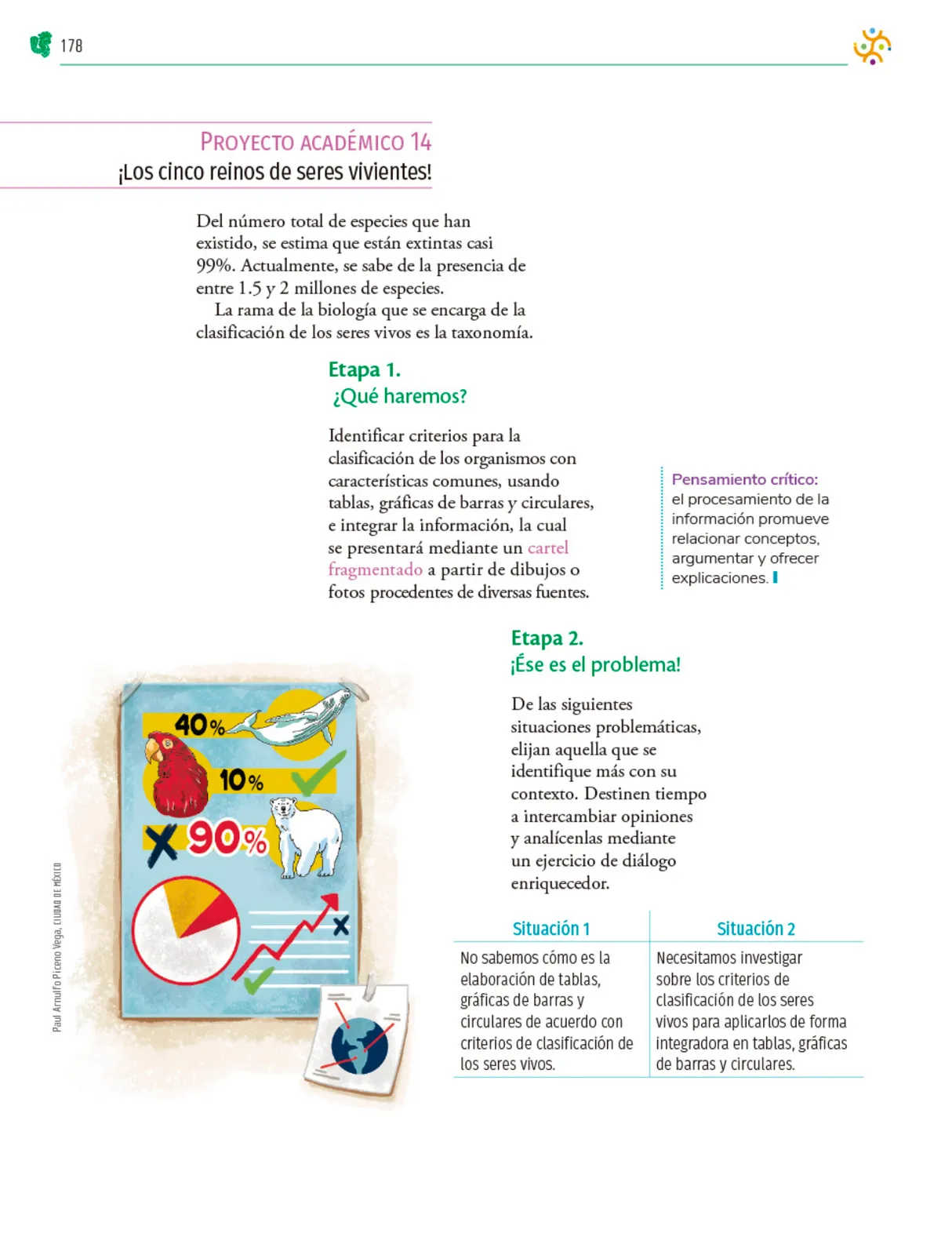 Miniatura página 179 de Colección Ximhai. Nuestro libro de Proyectos. Tomo I.   Libro de Educación Telesecundaria Grado 1°  Ciclo Escolar 2025 - 2026