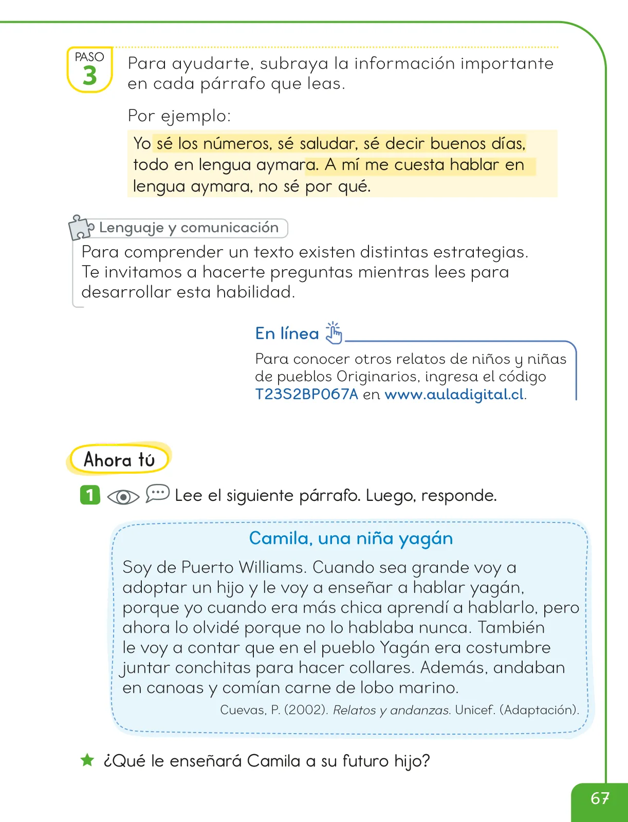 Página 69 de Historia, Geografía y Ciencias Sociales – Segundo Básico – Texto del Estudiante MINEDUC – Descargar PDF · 2024