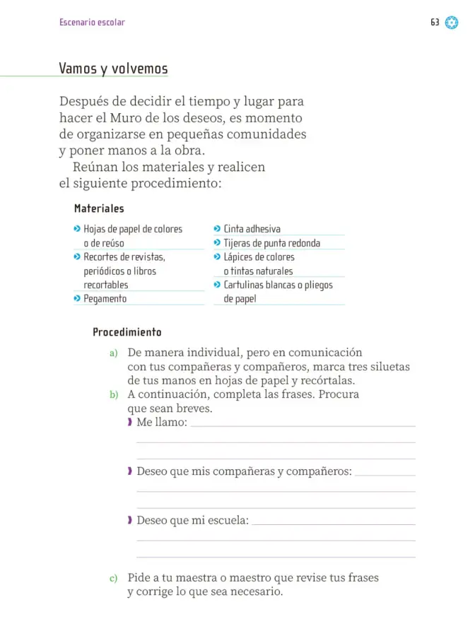 Página 66 de Proyectos Escolares. Libro de Educación Primaria Grado 2° Ciclo Escolar 2025 - 2026