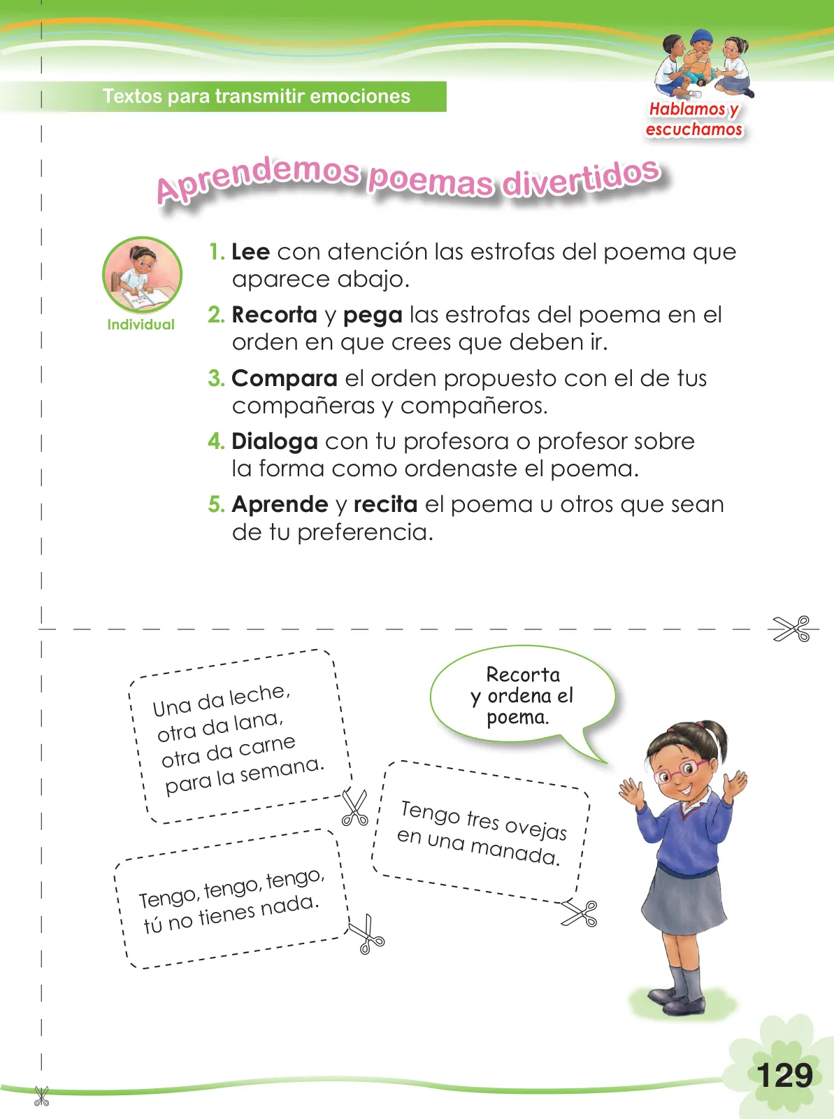 Miniatura página 131 de Comunicación 2 : cuaderno de trabajo para segundo grado de Educación Primaria 2019 · 2019