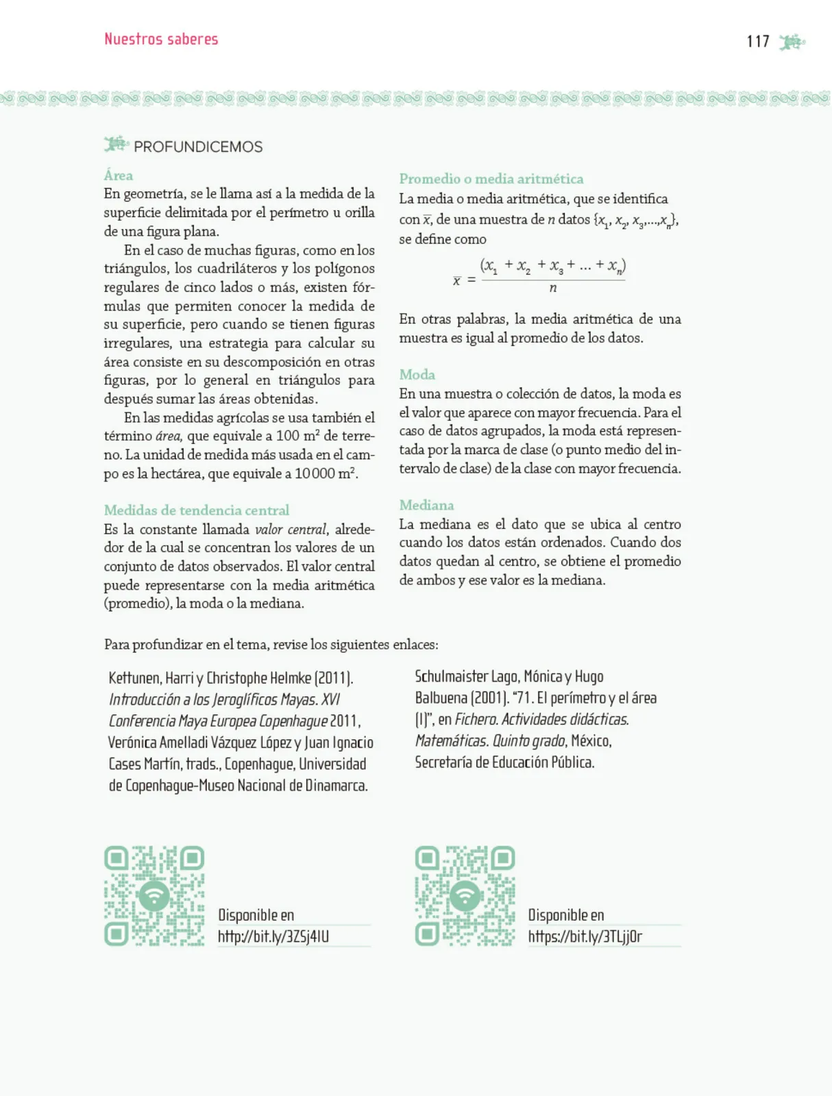 Miniatura página 118 de Nuestros saberes: Libro para alumnos, maestros y familia.   Libro de Educación Primaria Grado 5°  Ciclo Escolar 2025 - 2026