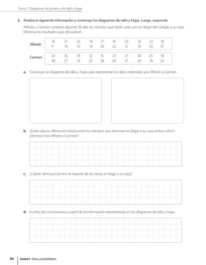 Página 106 de Matemática – Sexto Básico | Texto del Estudiante MINEDUC – Descargar PDF · 2024