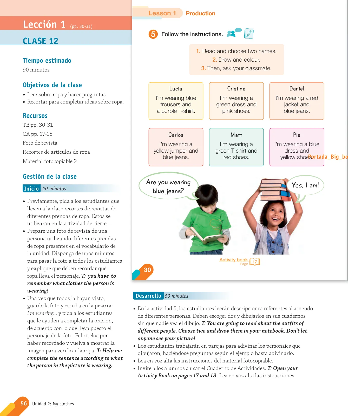 Miniatura página 58 de Inglés – Segundo Básico | Texto del Estudiante MINEDUC – Descargar PDF · 2024