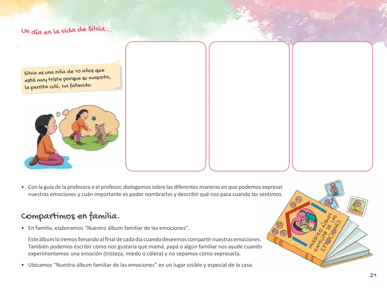 Página 23 de Cuadernillo de Tutoría 4 : cuarto grado de Educación Primaria · 2021