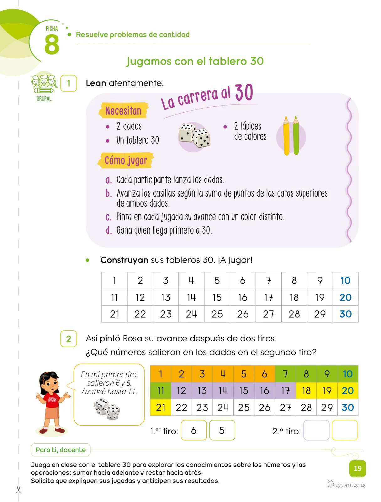 Página 21 de Cuadernillo de Matemática 2. Segundo grado de Primaria · 2024