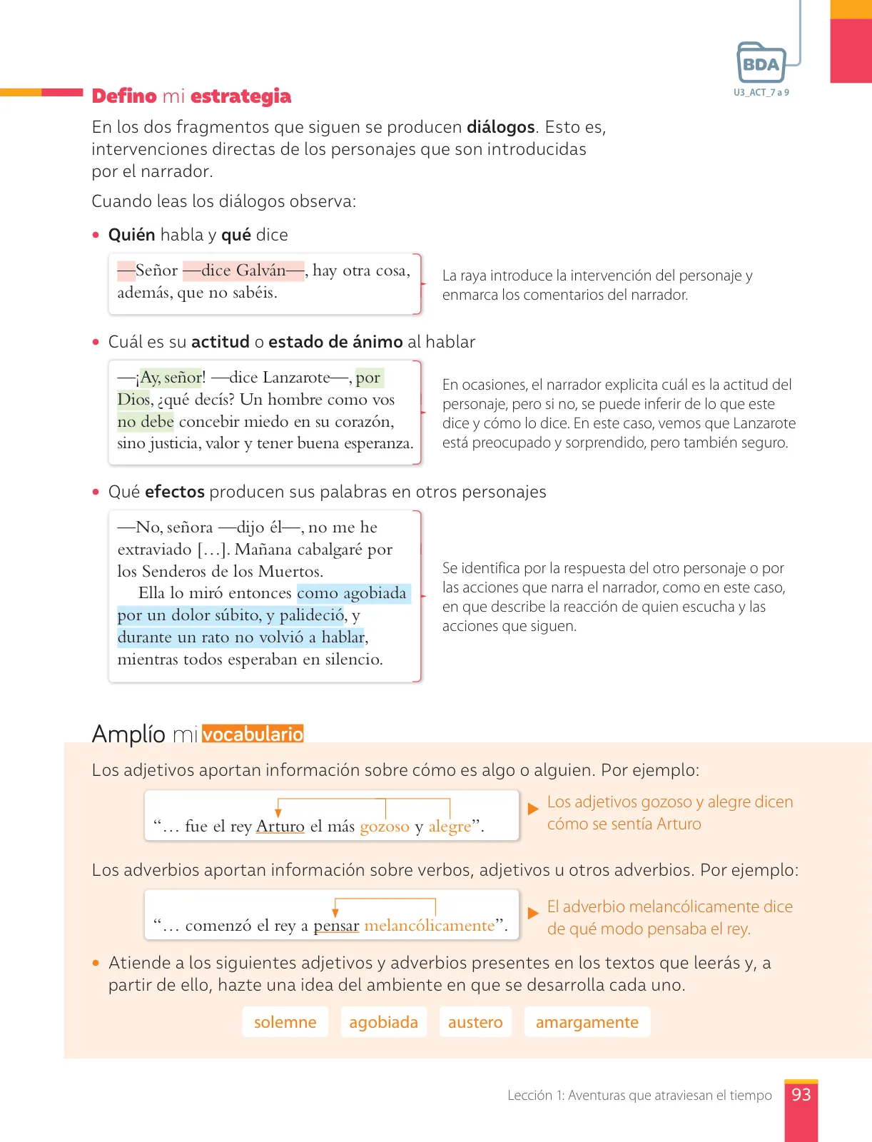 Miniatura página 95 de Lengua y Literatura – Octavo Básico | Texto del Estudiante MINEDUC – Descargar PDF · 2024