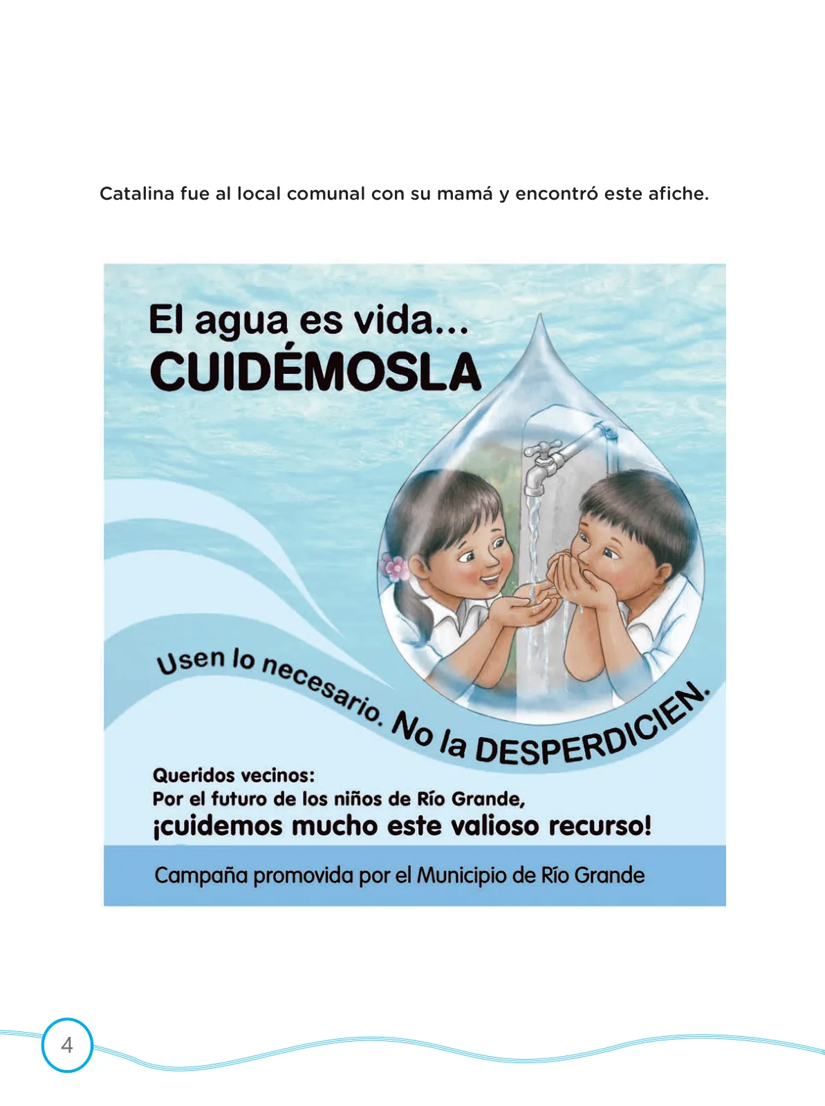 Miniatura página 4 de Kit de evaluación Entrada 2 Demostrando lo que aprendimos : Comunicación, primer trimestre, ﻿Cuarto grado - Primaria · 2019