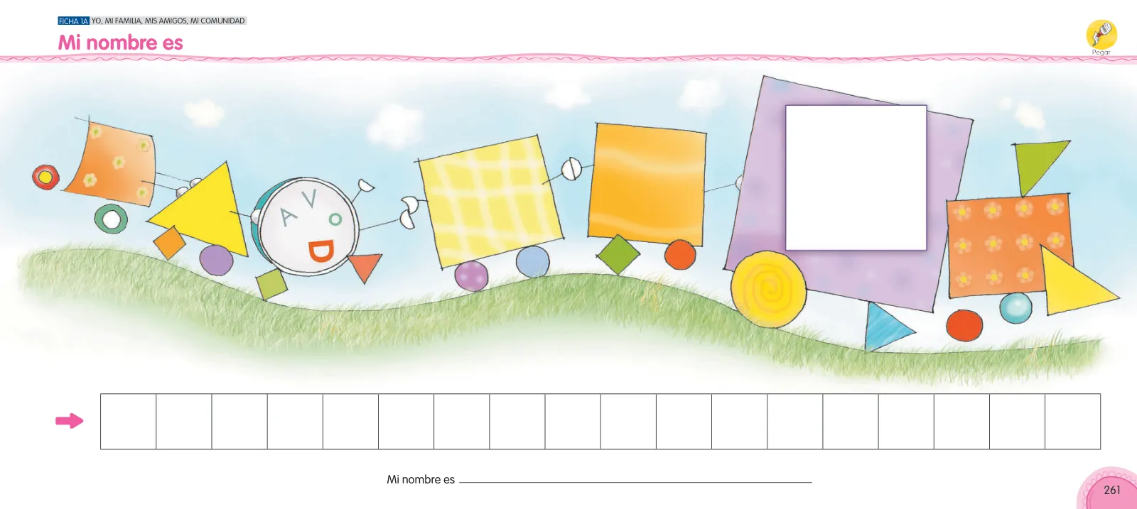 Miniatura página 263 de Aprendemos jugando : cuaderno de trabajo para niños y niñas de 4 años · 2017