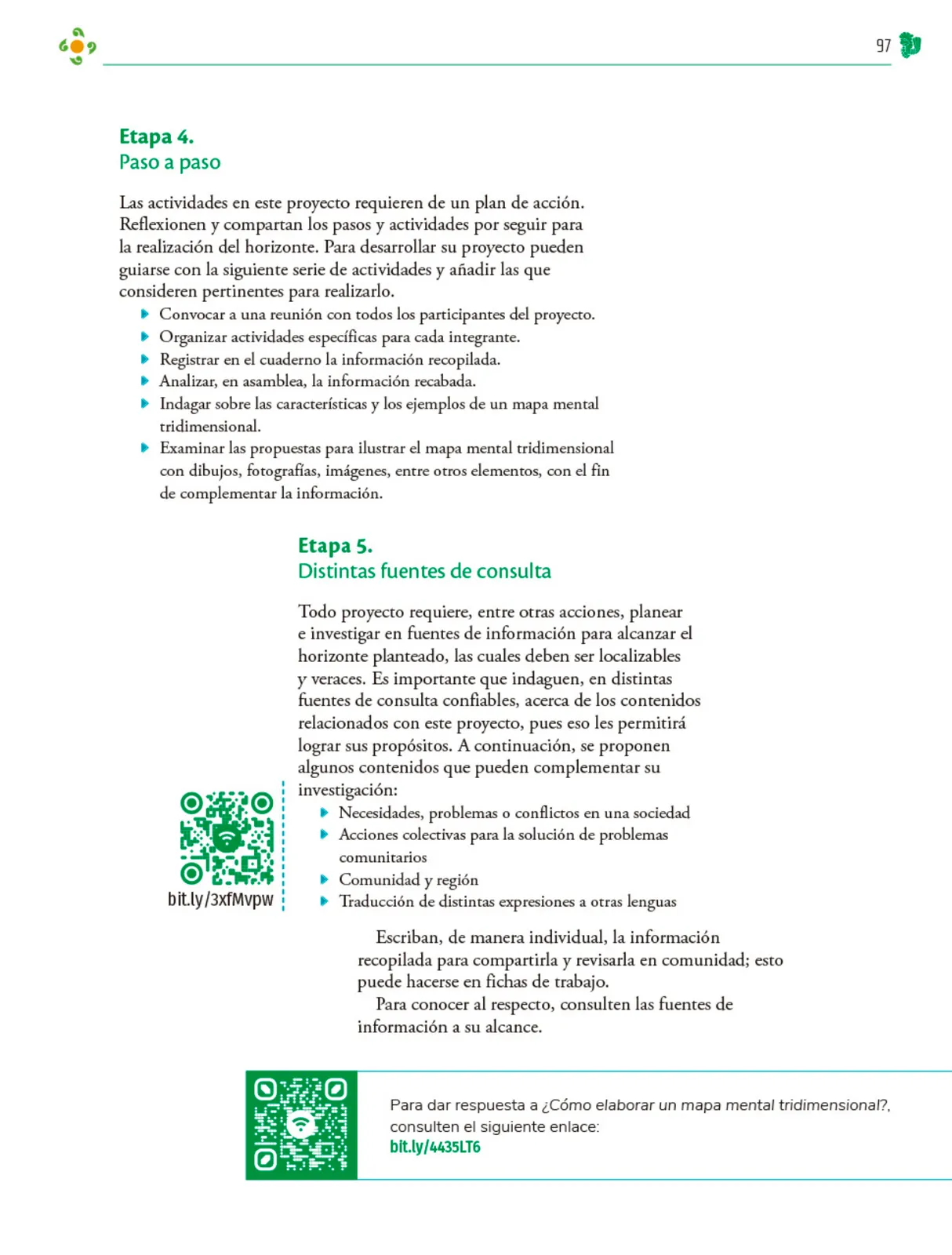 Miniatura página 98 de Colección Sk´asolil. Nuestro libro de Proyectos. Tomo I.    Libro de Educación Telesecundaria Grado 2°  Ciclo Escolar 2025 - 2026