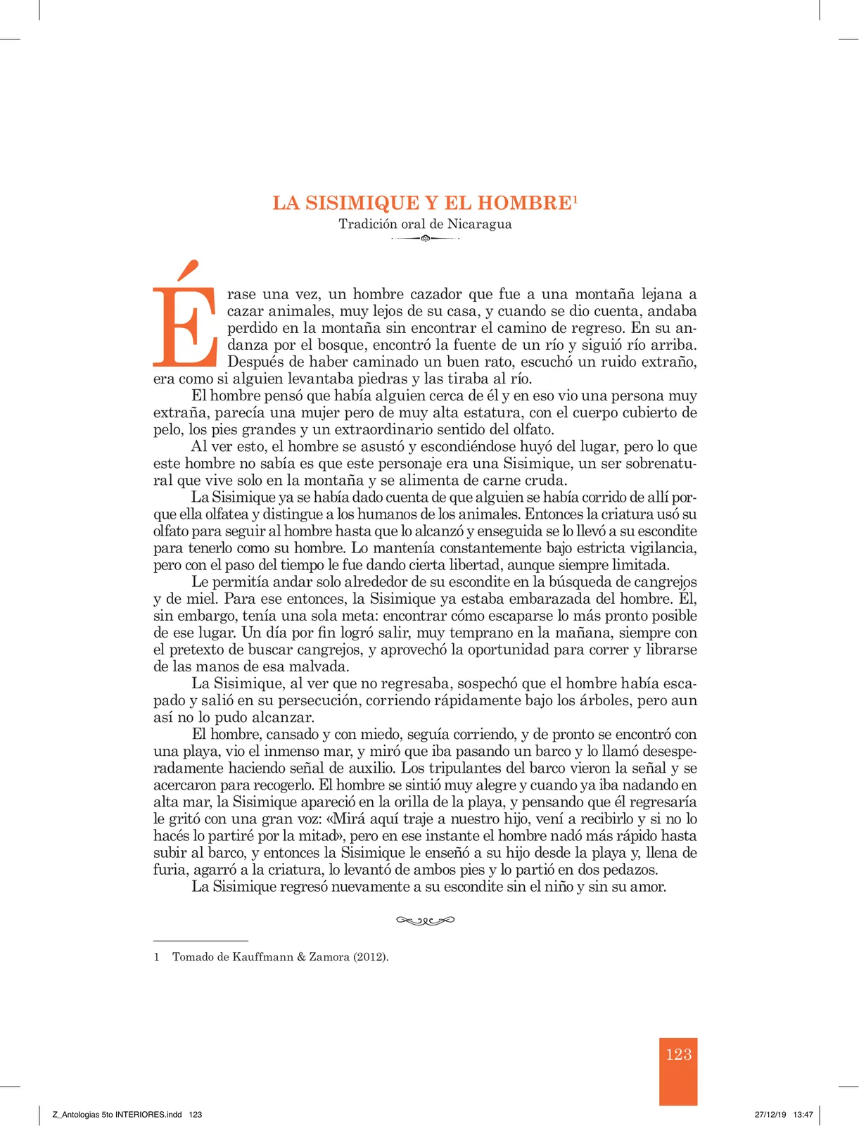 Miniatura página 125 de Antología literaria 5 · 2019