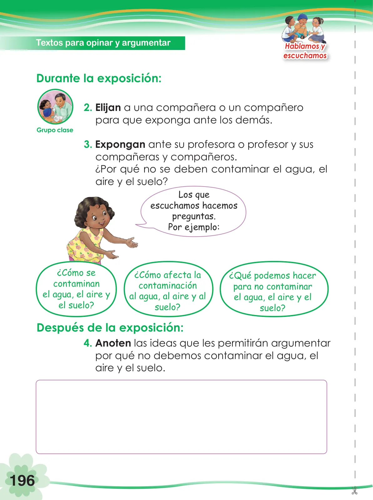 Página 198 de Comunicación 2 : cuaderno de trabajo para segundo grado de Educación Primaria 2019 · 2019
