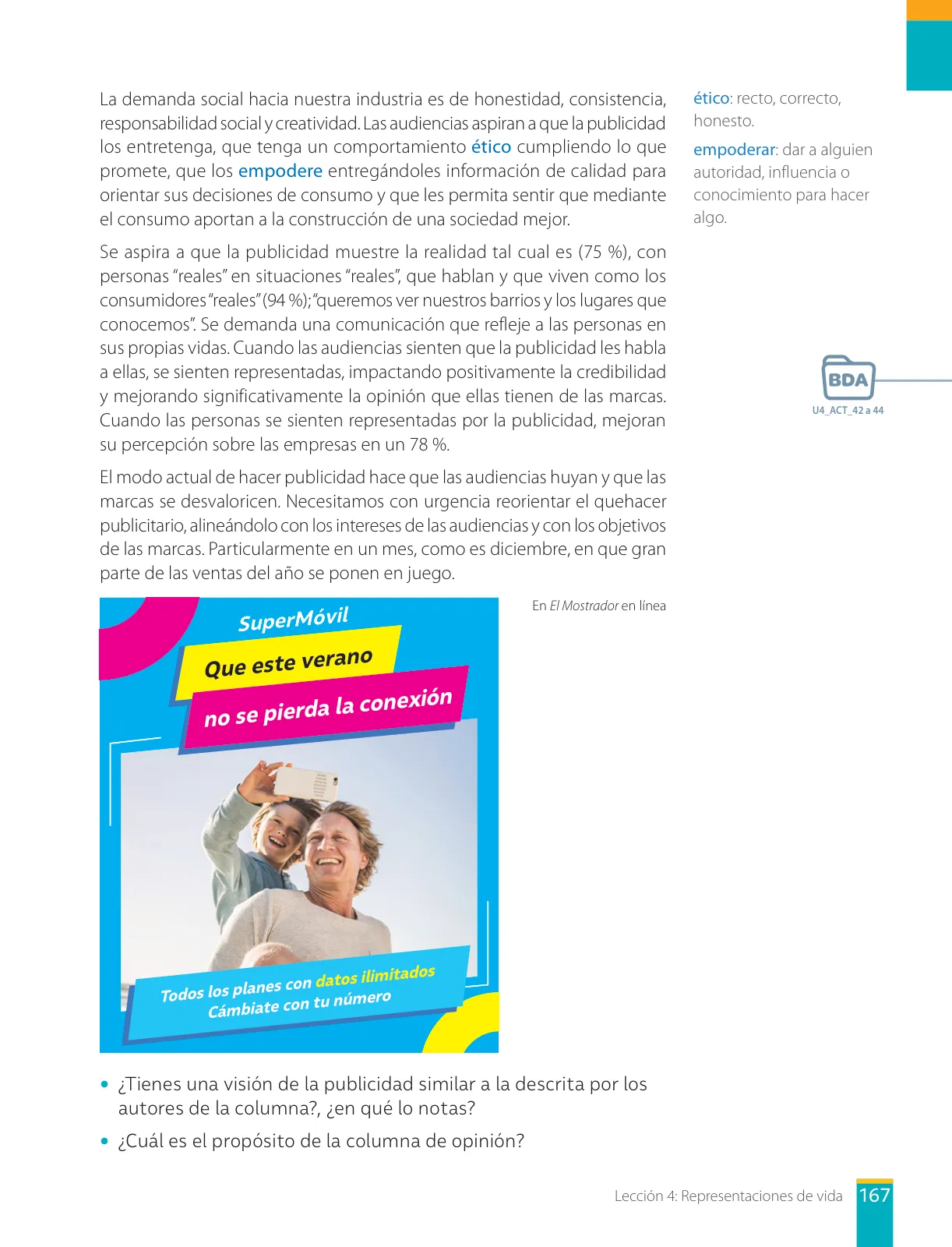 Página 169 de Libro de Lengua y Literatura – Séptimo Básico | Texto del Estudiante MINEDUC – Descargar PDF · 2024