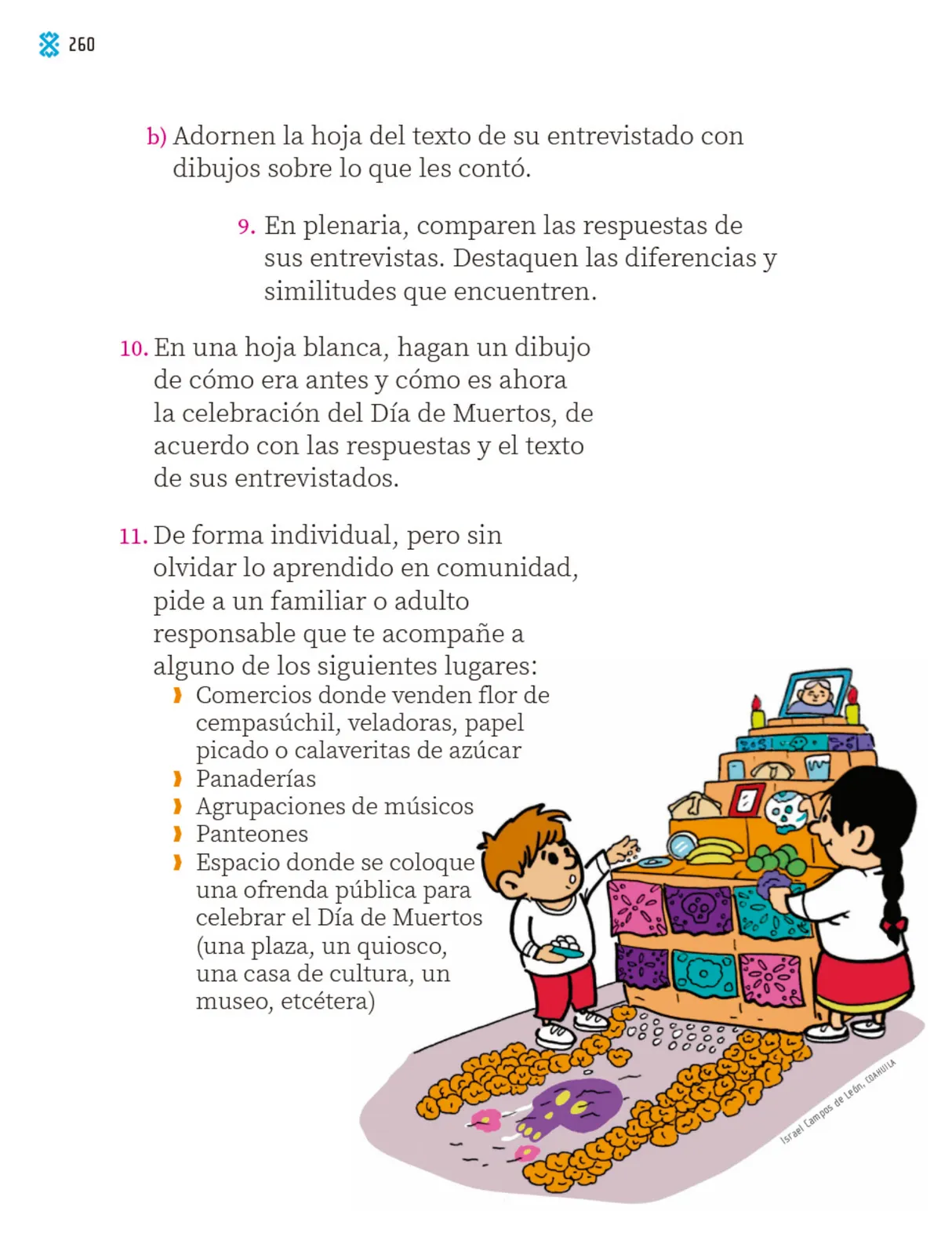 Miniatura página 261 de Proyectos Comunitarios.   Libro de Educación Primaria Grado 1°  Ciclo Escolar 2025 - 2026
