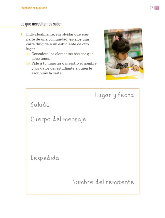 Página 80 de Proyectos Comunitarios. Libro de Educación Primaria Grado 3° Ciclo Escolar 2025 - 2026