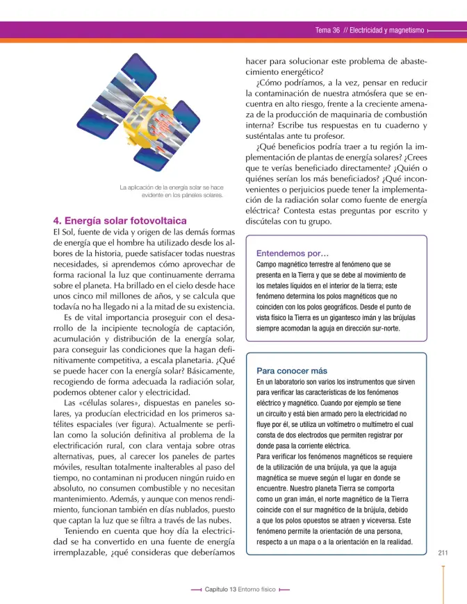 Página 211 de Ciencias Naturales 8° · Secundaria Activa