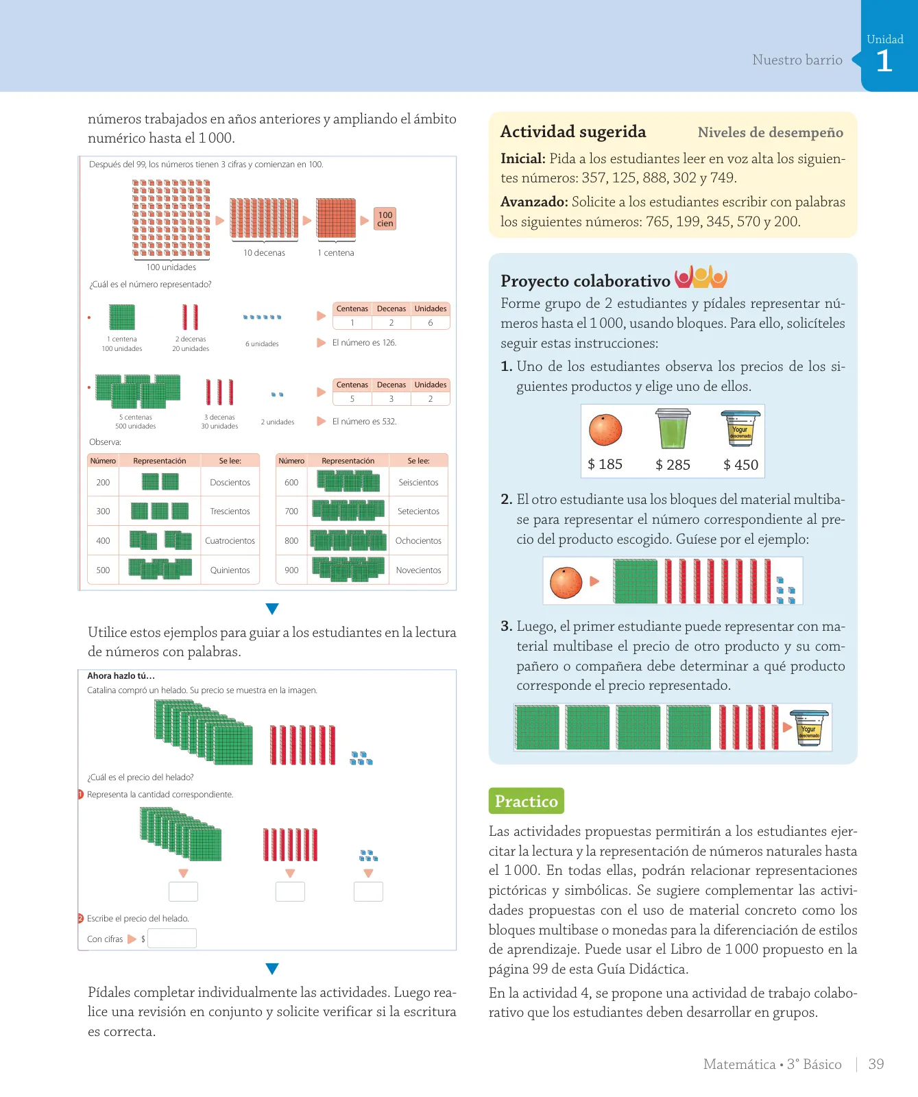 Página 41 de Matemática – Tercero Básico | Texto del Estudiante MINEDUC – Descargar PDF · 2024