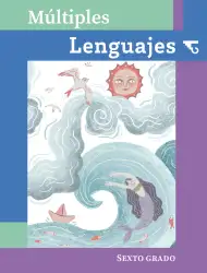 Portada de Múltiples lenguajes. Libro de Educación Primaria Grado 6° Ciclo Escolar 2025 - 2026