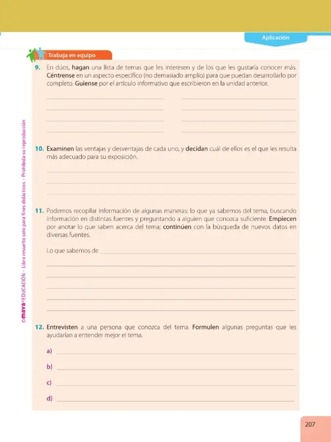 Página 209 de Lengua Y Literatura 6° · Egb 6 Lengua Y Literatura 2025 · 2025