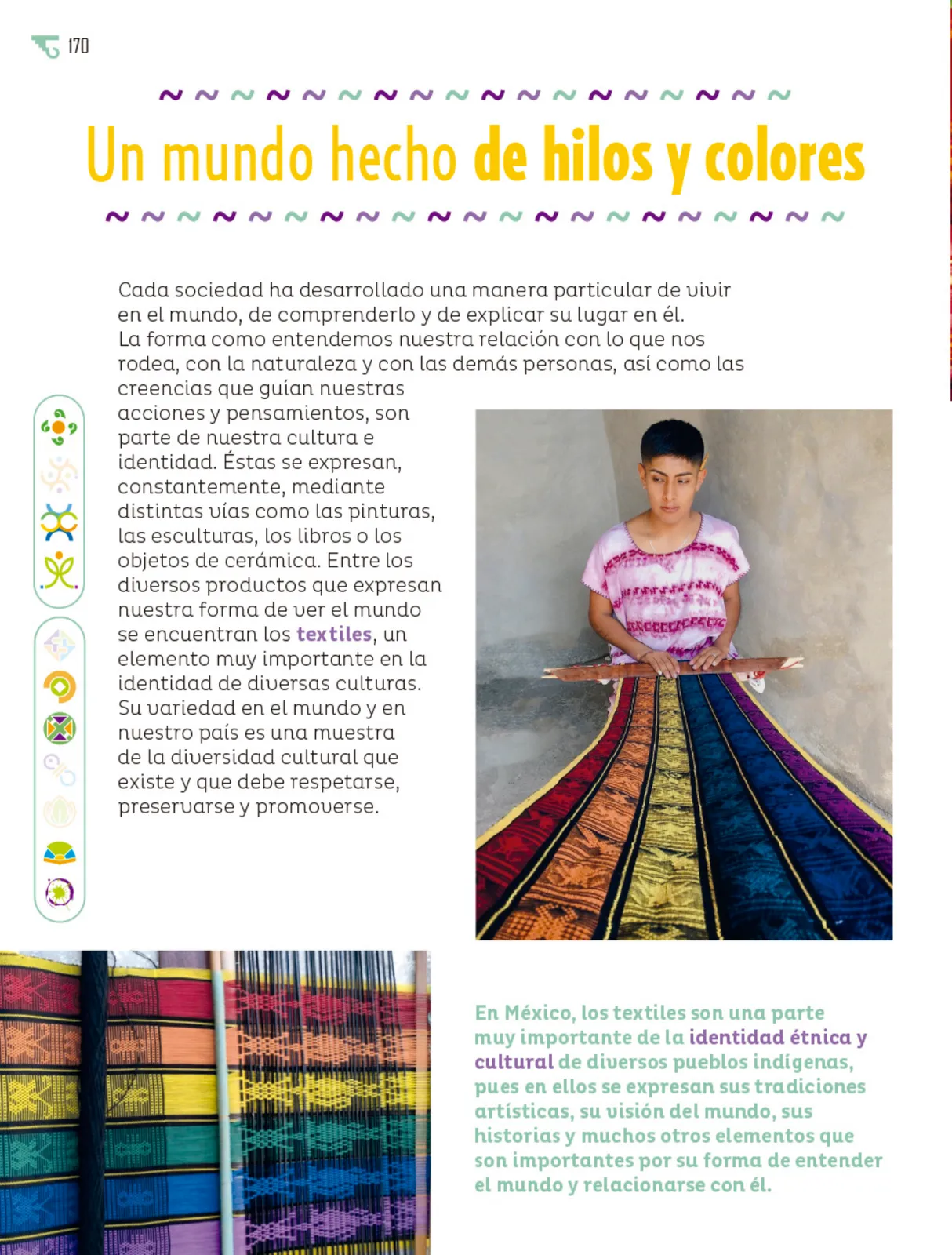 Página 171 de Múltiples lenguajes.   Libro de Educación Primaria Grado 6°  Ciclo Escolar 2025 - 2026