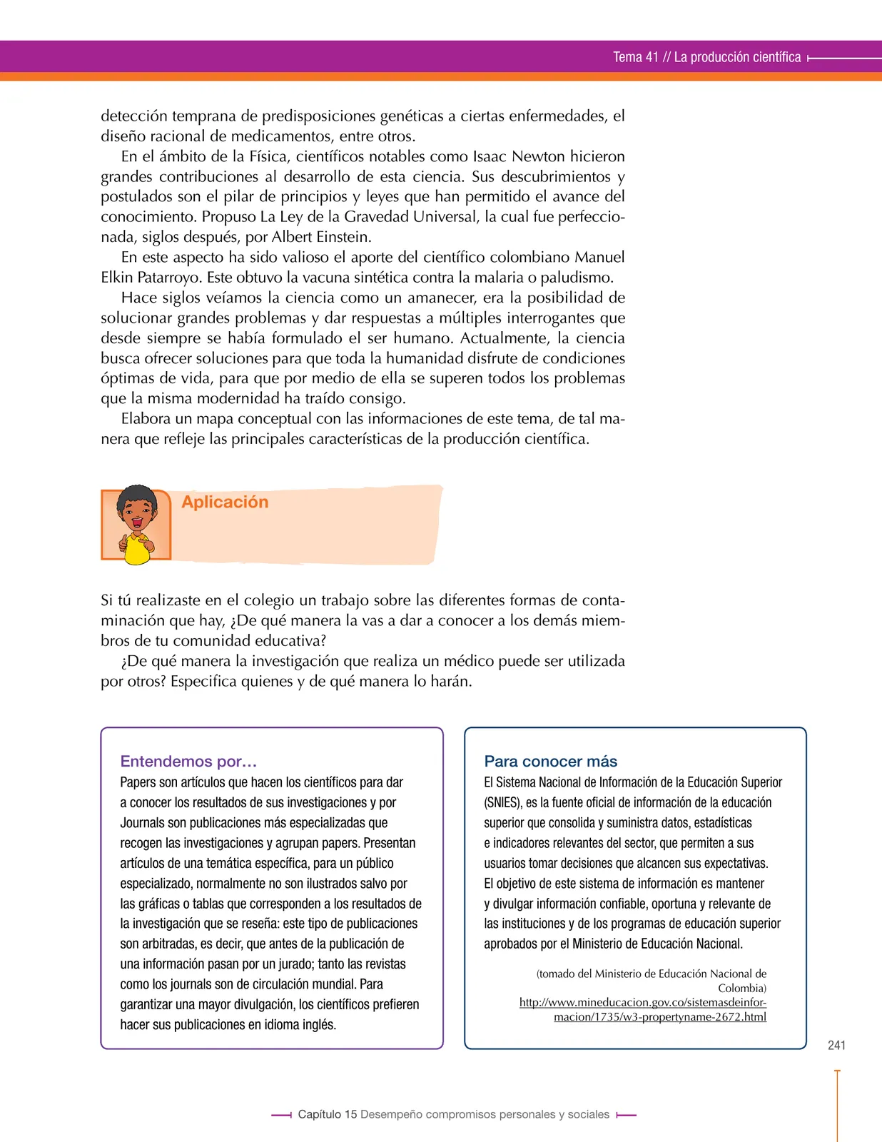 Miniatura página 241 de Ciencias Naturales 8° · Secundaria Activa