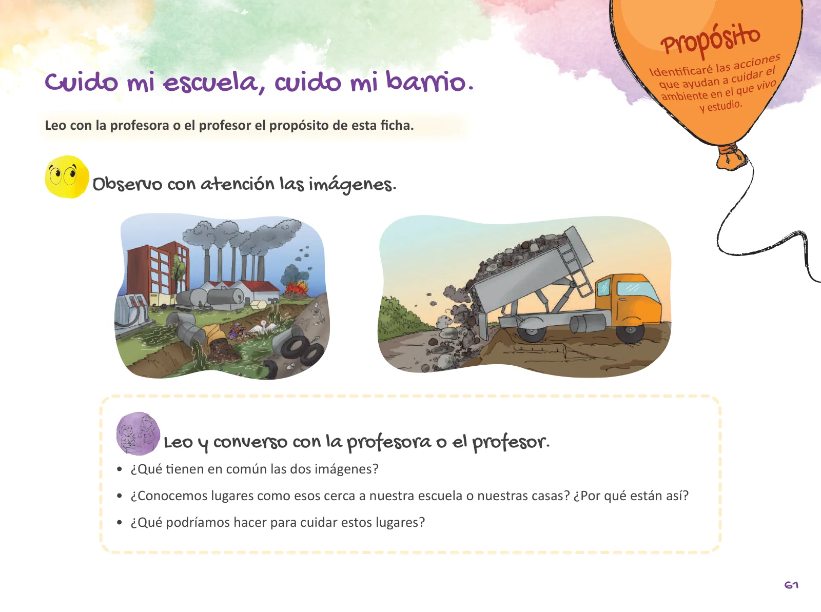 Página 63 de Cuadernillo de Tutoría Segundo Grado Educación Primaria 2019 · 2019