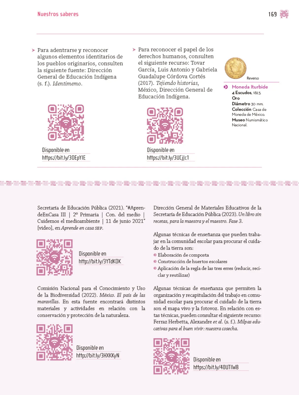 Página 170 de Nuestros saberes: Libro para alumnos, maestros y familia. Libro de Educación Primaria Grado 3° Ciclo Escolar 2025 - 2026