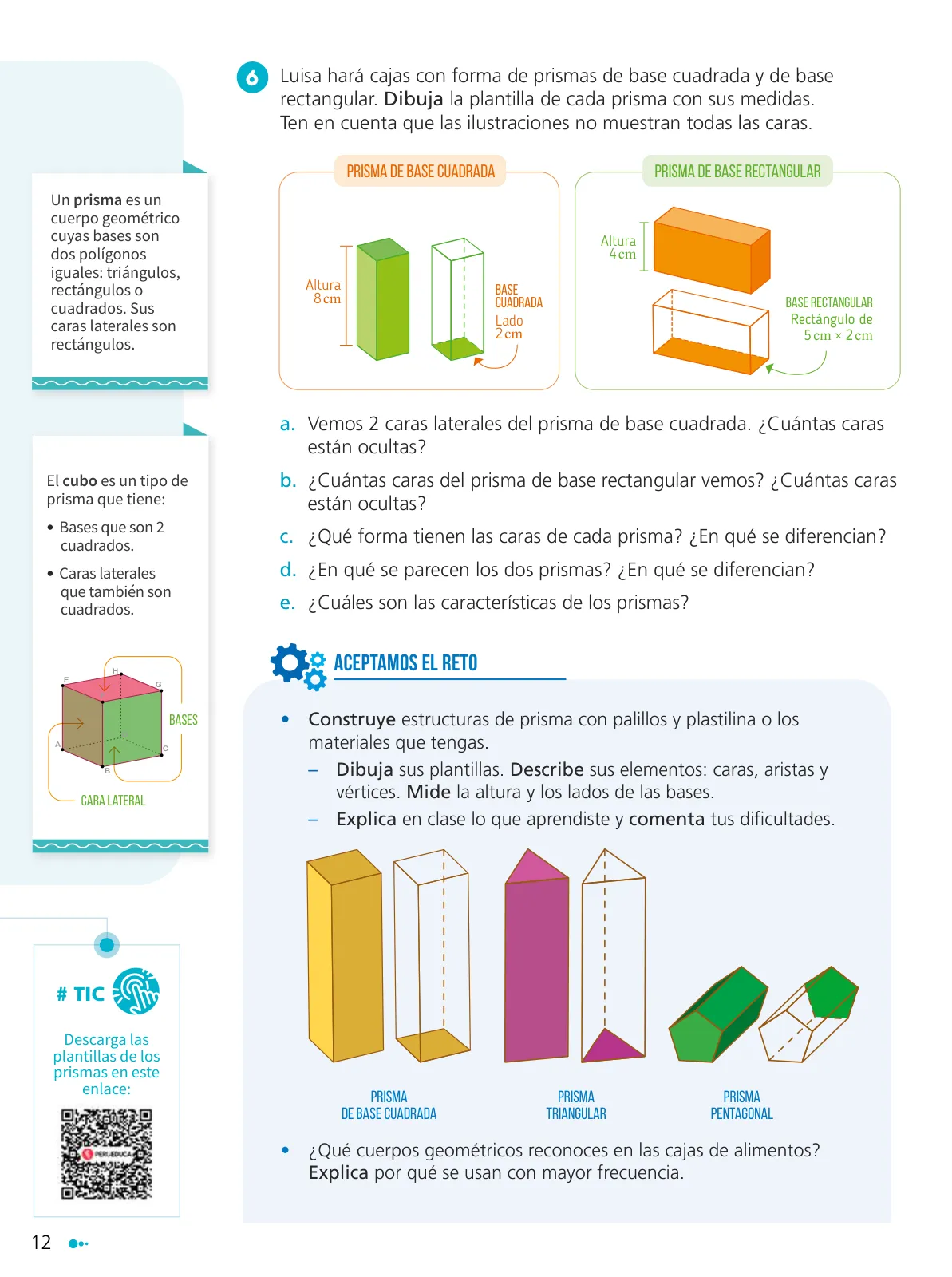 Miniatura página 14 de Texto de Matemática 6. Sexto grado de Primaria · 2024