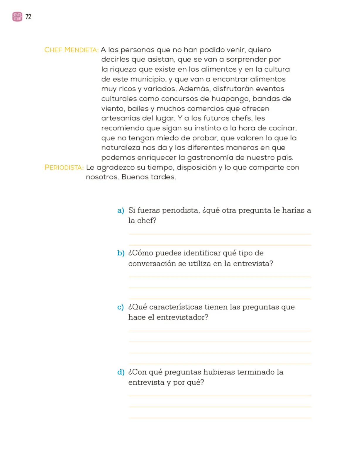 Miniatura página 75 de Proyectos Comunitarios.   Libro de Educación Primaria Grado 4°  Ciclo Escolar 2025 - 2026