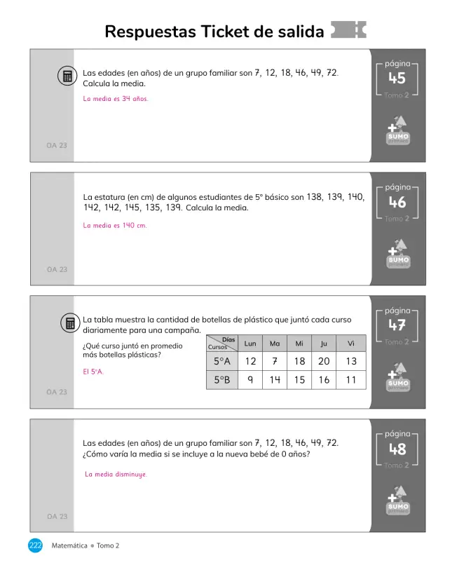 Página 224 de Sumo Primero – Quinto Básico | Texto del Estudiante MINEDUC – Descargar PDF · 2024