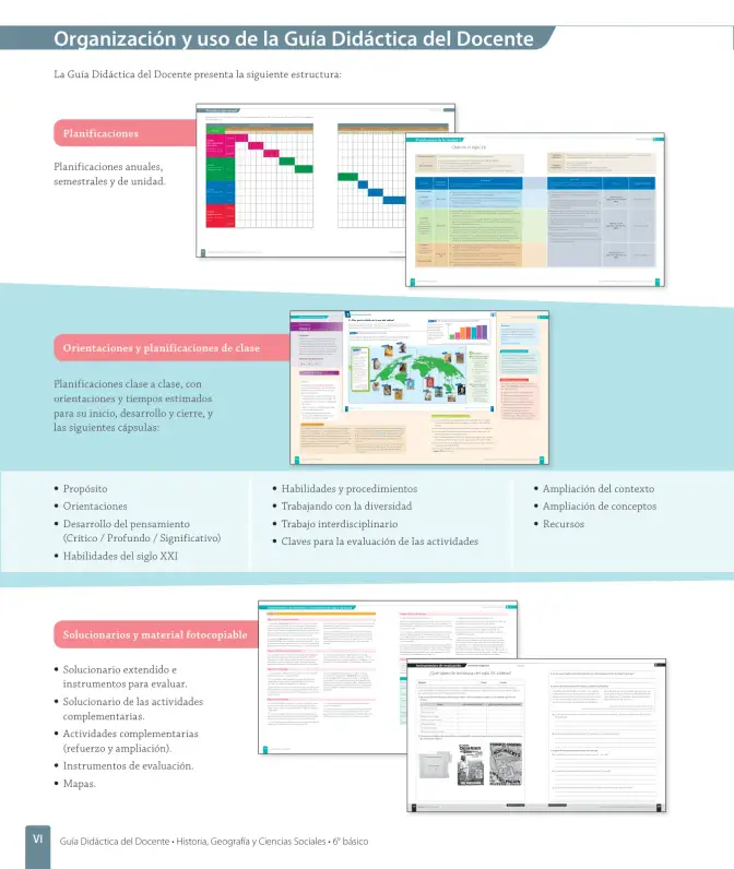 Página 8 de Historia, Geografía y Ciencias Sociales – Sexto Básico | Texto del Estudiante MINEDUC – Descargar PDF · 2024