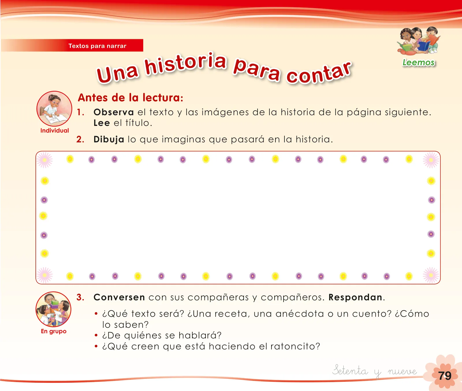 Página 81 de Comunicación 1 : cuaderno de trabajo para primer grado de Educación Primaria 2019 · 2019
