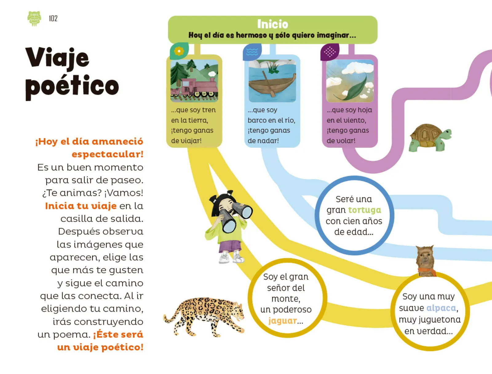 Miniatura página 103 de Múltiples lenguajes.   Libro de Educación Preescolar Grado 2°  Ciclo Escolar 2025 - 2026