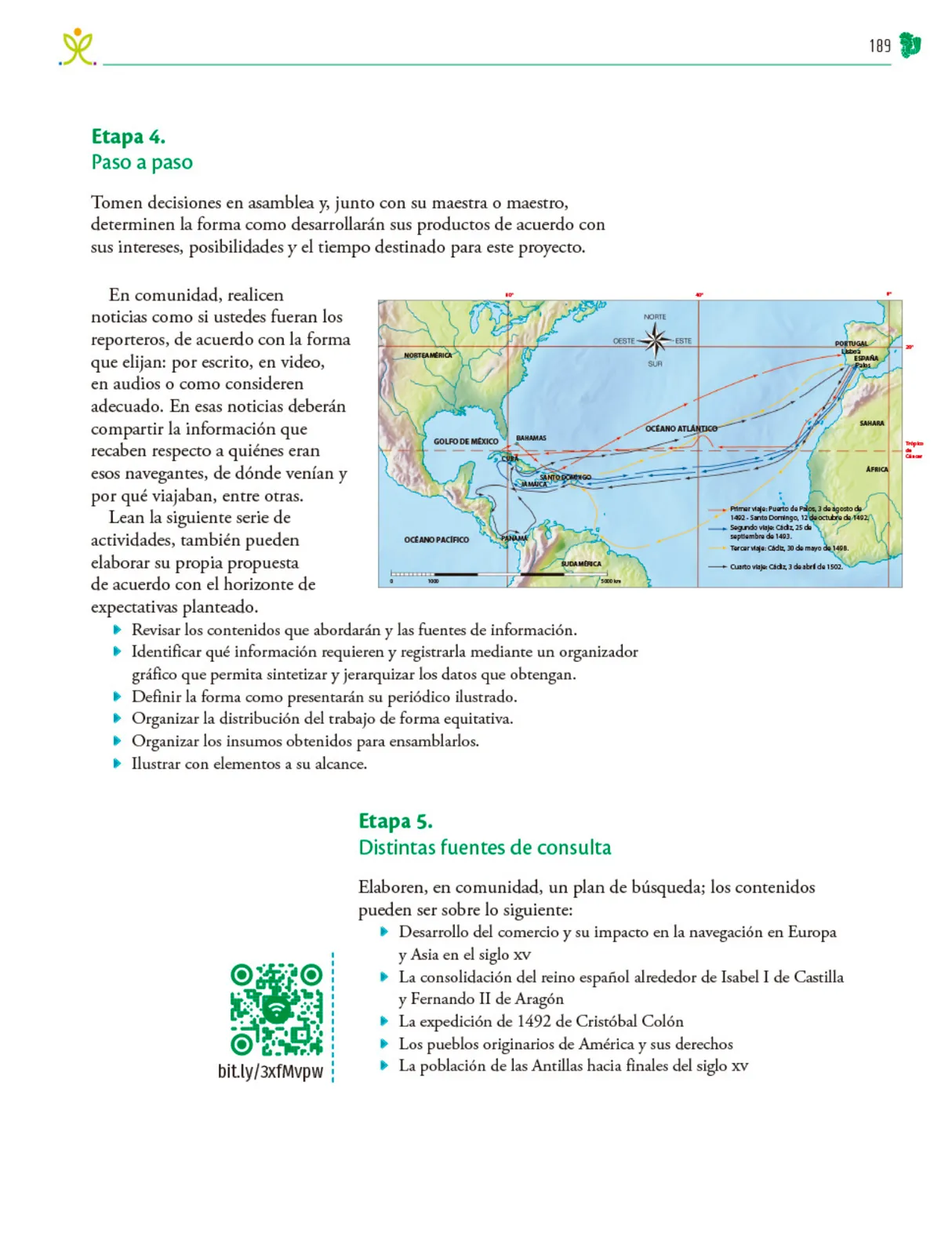 Miniatura página 190 de Colección Sk´asolil. Nuestro libro de Proyectos. Tomo I.    Libro de Educación Telesecundaria Grado 2°  Ciclo Escolar 2025 - 2026