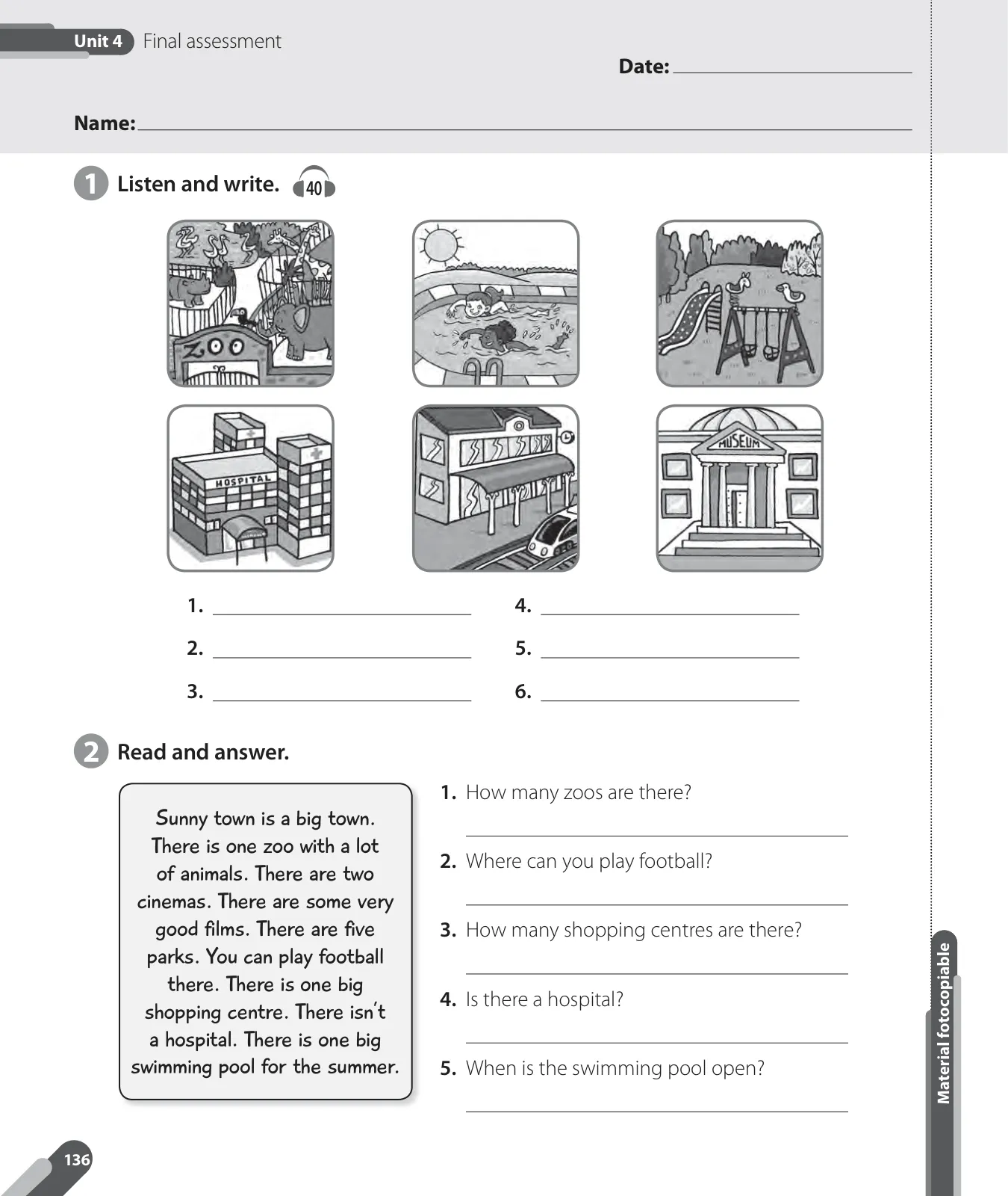 Página 138 de Inglés – Cuarto Básico | Texto del Estudiante MINEDUC – Descargar PDF · 2024