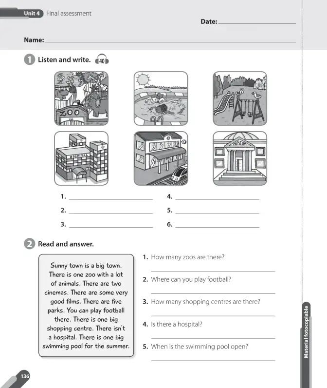 Página 138 de Inglés – Cuarto Básico | Texto del Estudiante MINEDUC – Descargar PDF · 2024