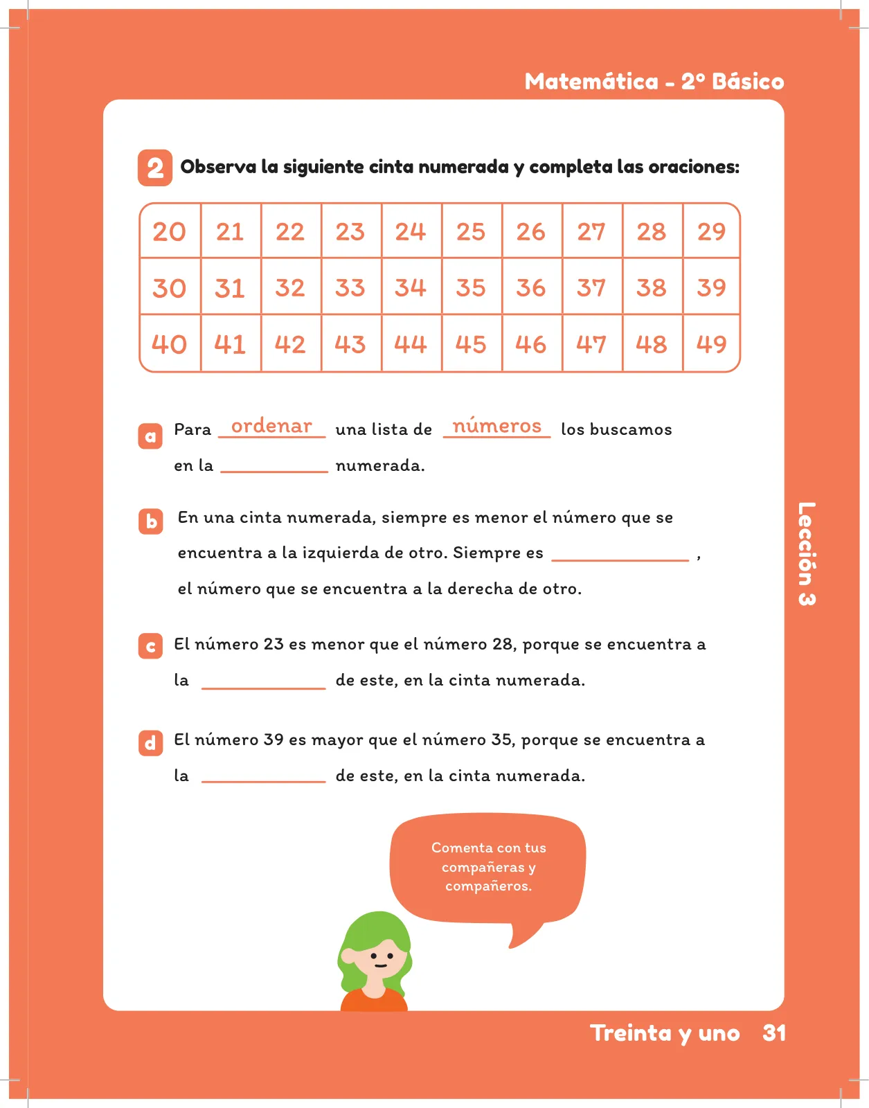 Página 33 de Sumo Primero – Segundo Básico | Texto del Estudiante MINEDUC – Descargar PDF · 2024