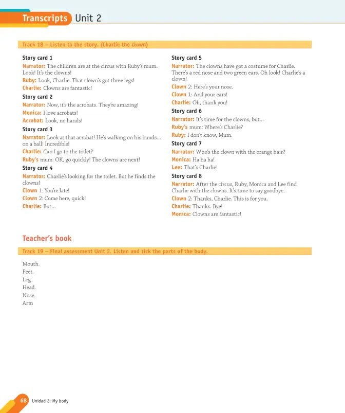 Página 70 de Inglés – Primero Básico | Student’s Book MINEDUC – Descargar PDF · 2024