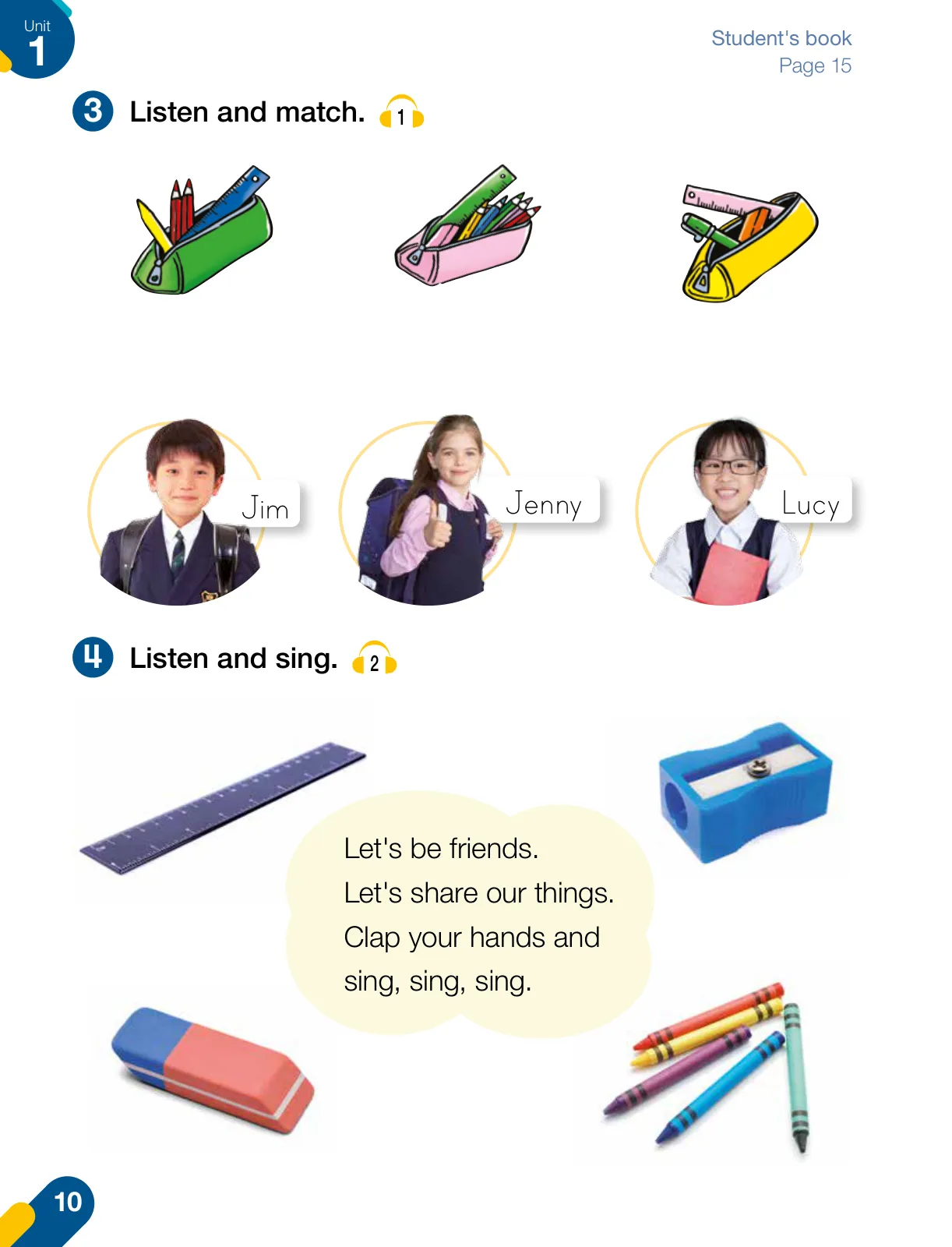 Miniatura página 12 de Inglés – Primero Básico | Student’s Book MINEDUC – Descargar PDF · 2024