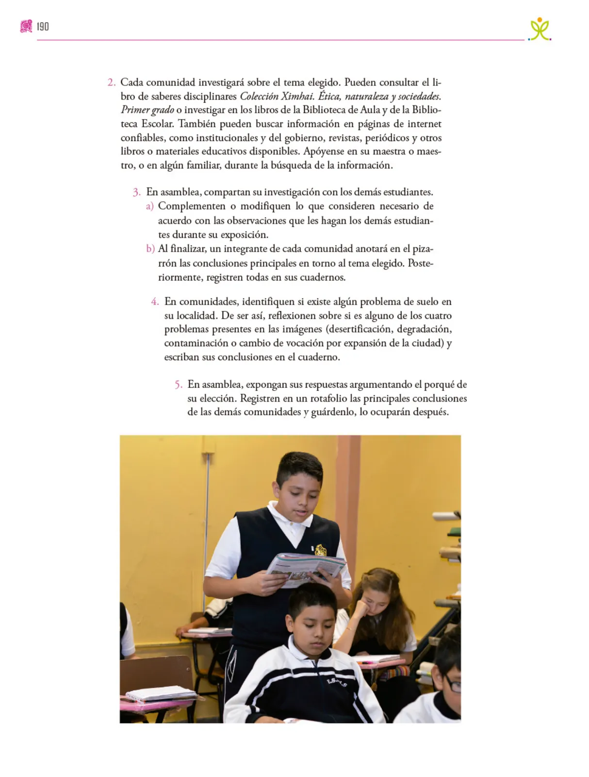 Miniatura página 191 de Colección Ximhai. Nuestro libro de proyectos.   Libro de Educación Secundaria Grado 1°  Ciclo Escolar 2025 - 2026