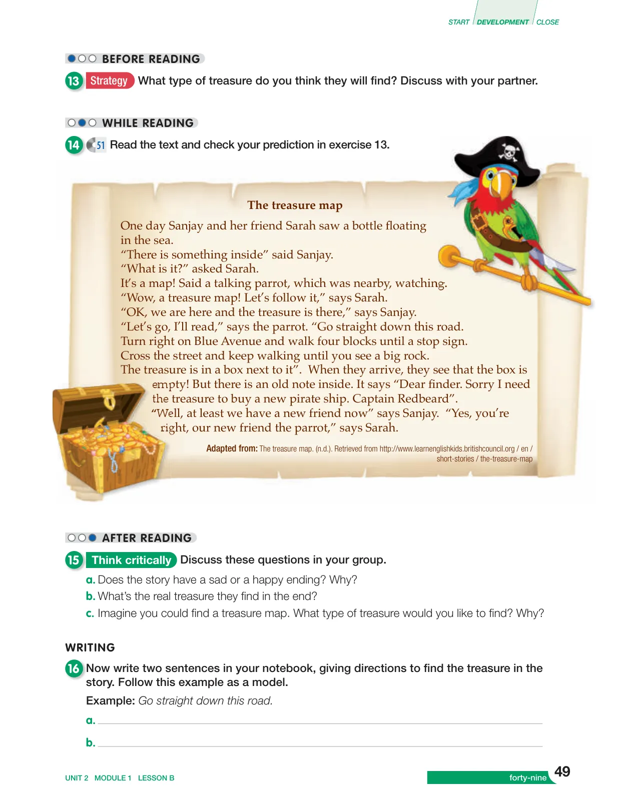 Miniatura página 203 de Inglés – Sexto Básico | Student’s Book MINEDUC – Descargar PDF · 2024