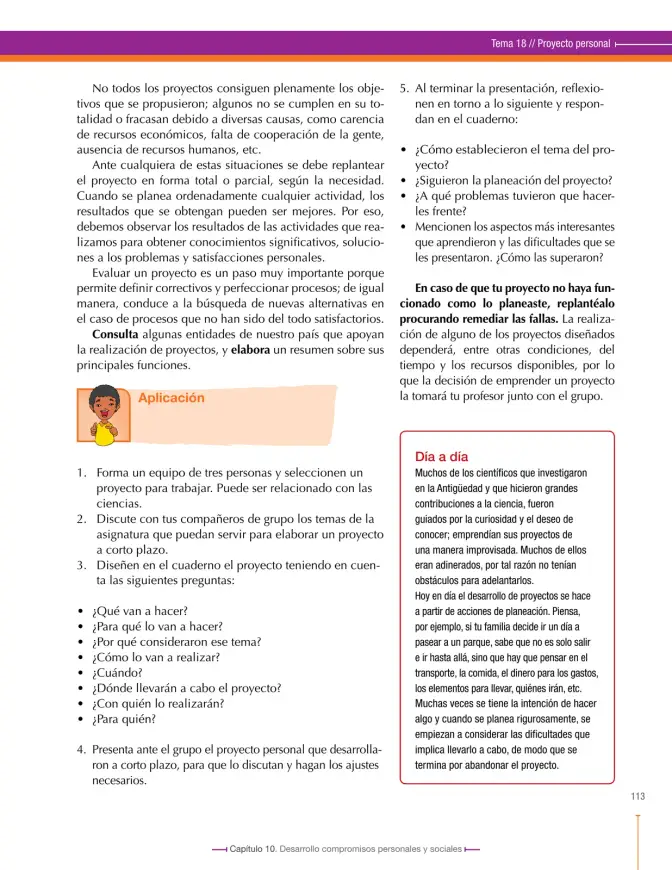 Página 113 de Ciencias Naturales 6° · Secundaria Activa