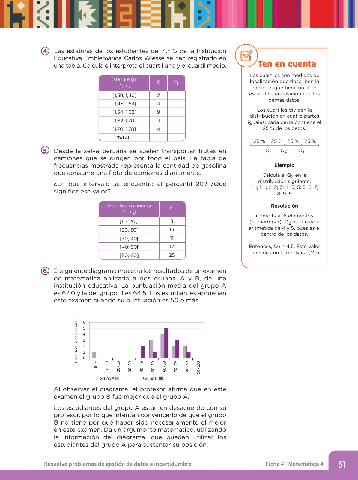 Miniatura página 53 de Fichas de Matemática 4 · 2024
