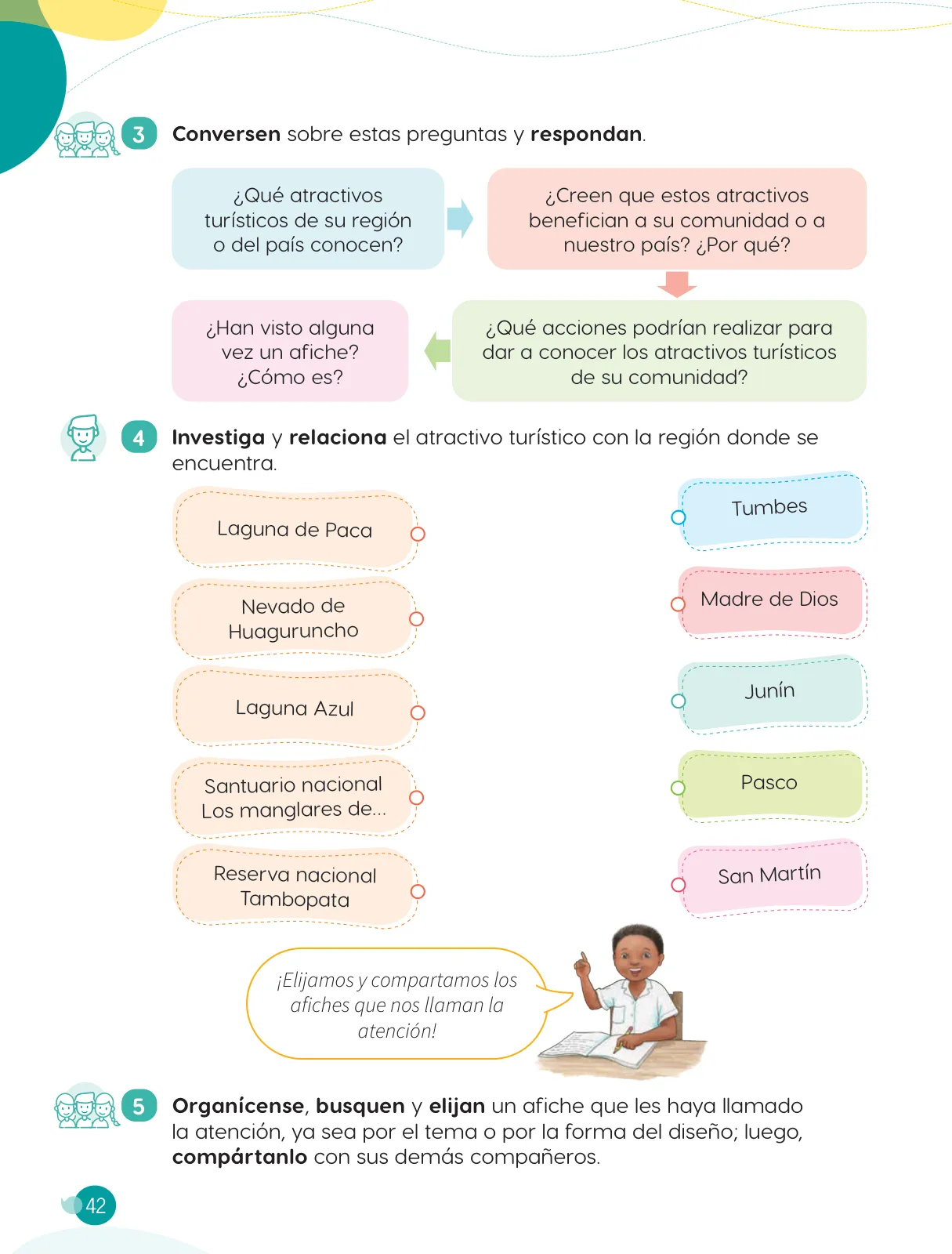 Miniatura página 44 de Cuadernillo de Comunicación 4, cuarto grado de Primaria · 2023