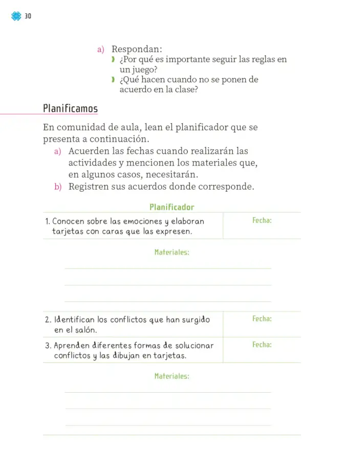 Página 31 de Proyectos de Aula. Libro de Educación Primaria Grado 1° Ciclo Escolar 2025 - 2026