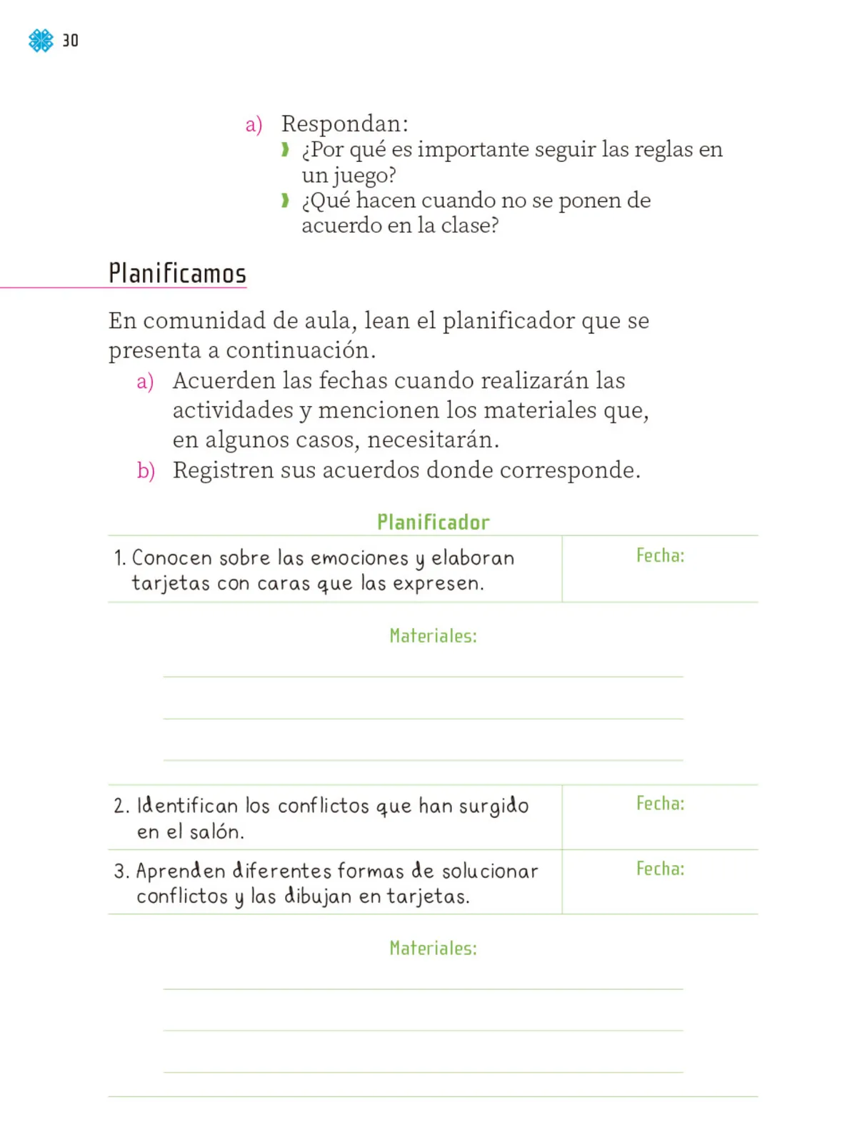 Miniatura página 31 de Proyectos de Aula.   Libro de Educación Primaria Grado 1°  Ciclo Escolar 2025 - 2026