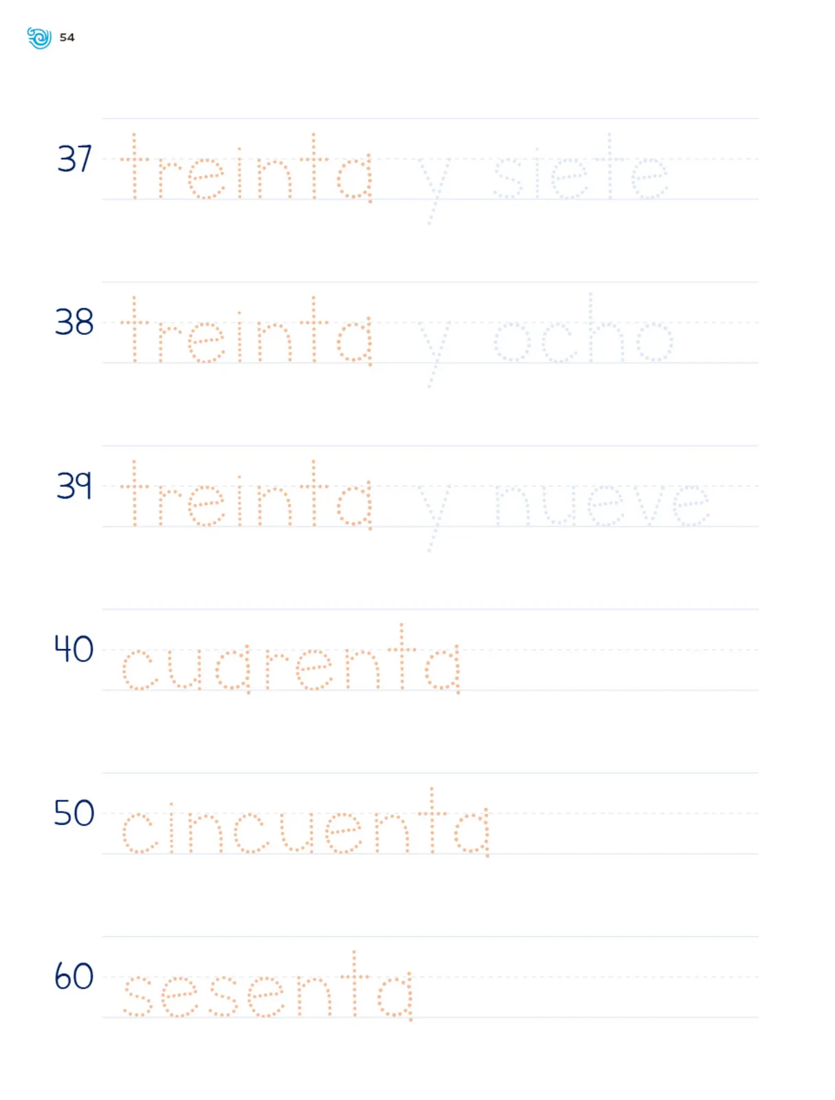 Miniatura página 55 de Múltiples lenguajes. Trazos y números.   Libro de Educación Primaria Grado 1°  Ciclo Escolar 2025 - 2026